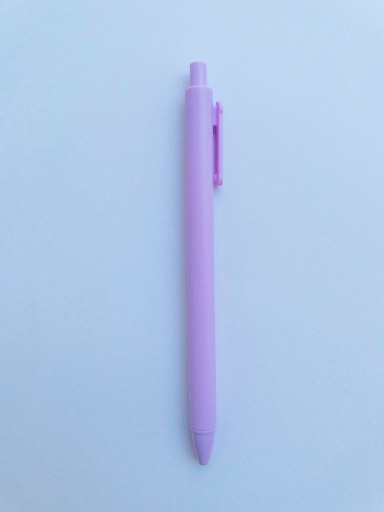 Στυλό μαύρο μελάνι Lilac