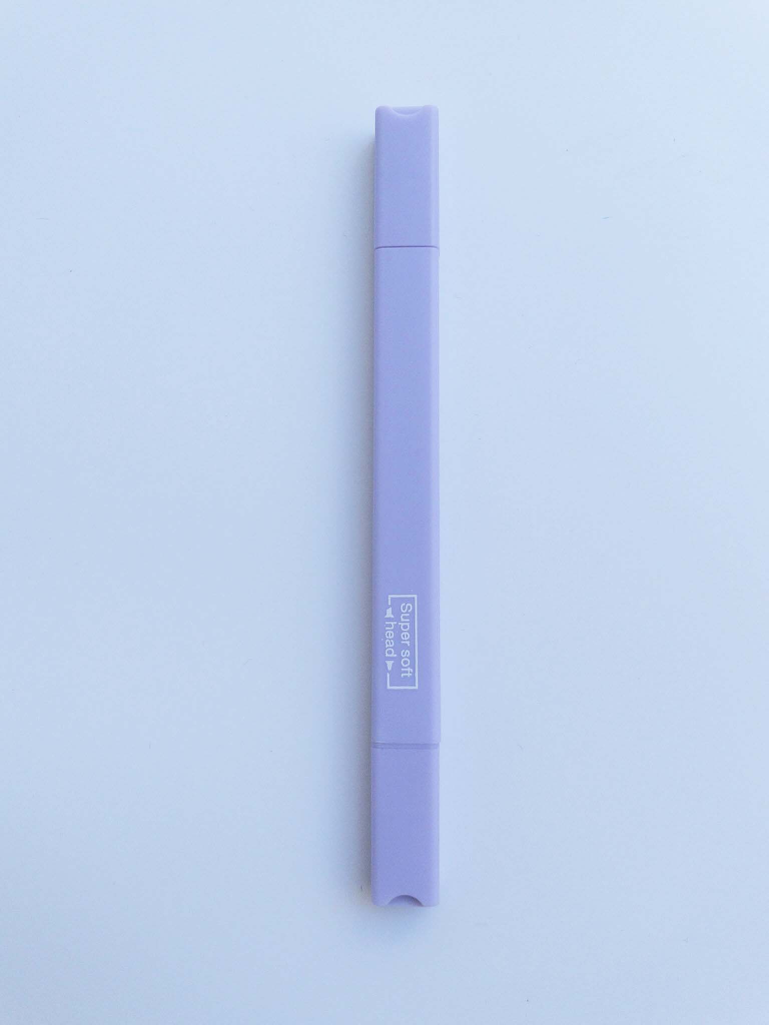 Μαρκαδόρος Υπογράμμισης με διπλή μύτη Lilac