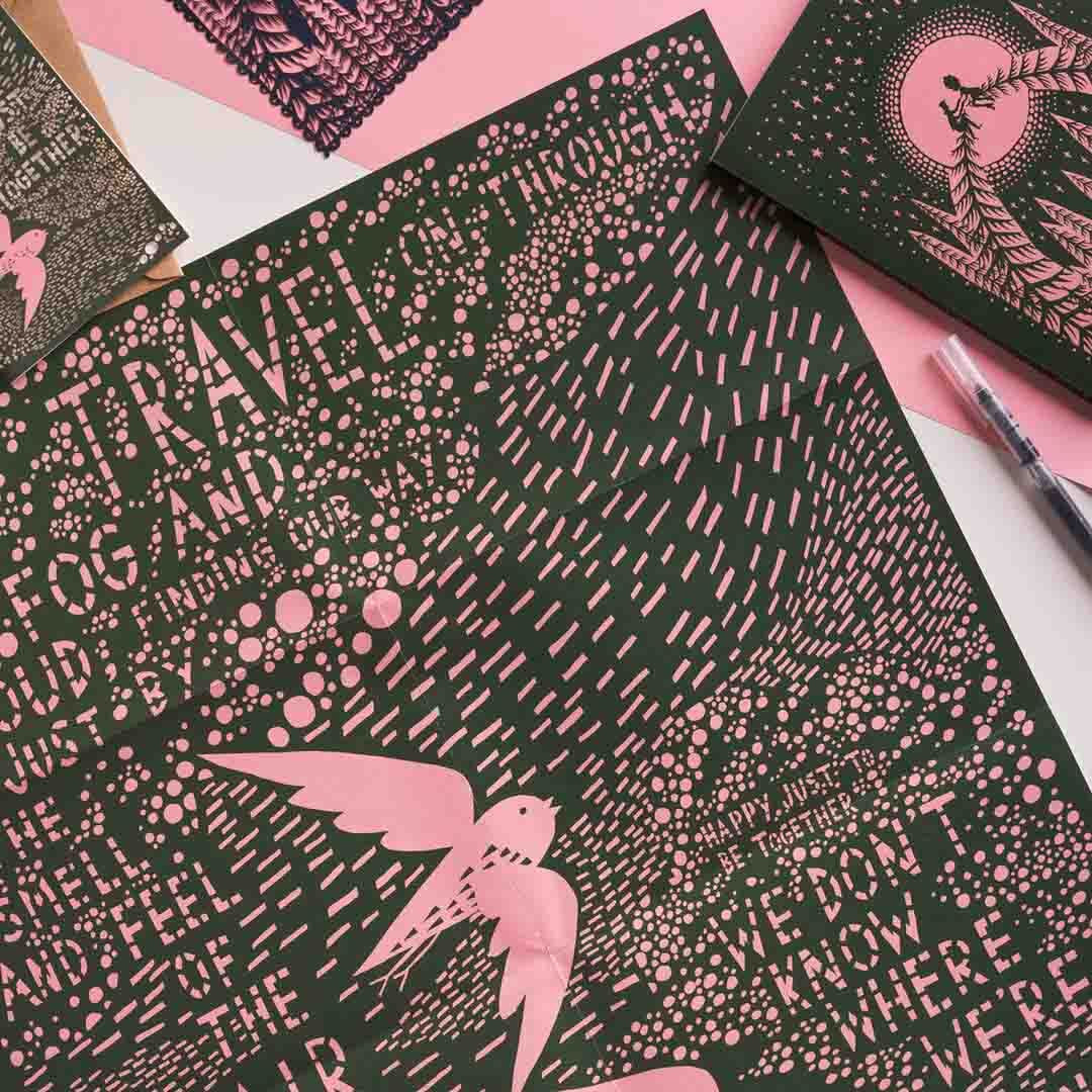 A Winter Romance Stationery Box