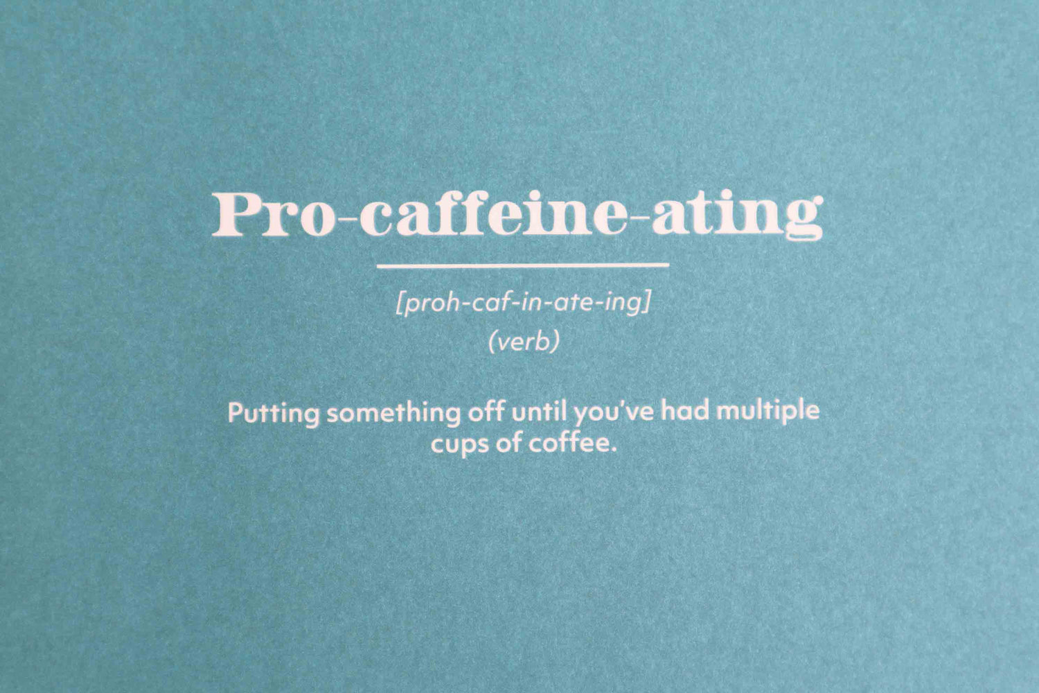 Τετράδιο Α4ish pro-caffeine-ating