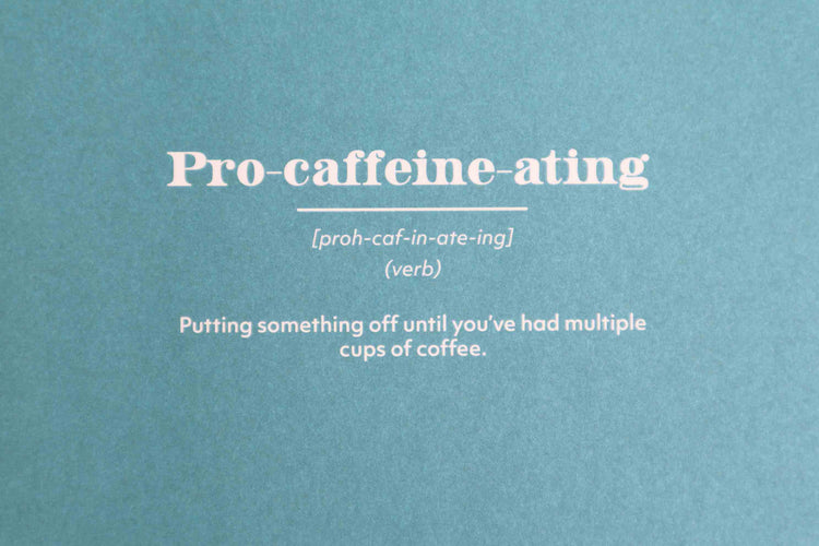 Τετράδιο Α4ish pro-caffeine-ating