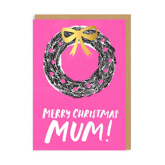 Χριστουγεννιάτικη Κάρτα Merry Christmas Mum