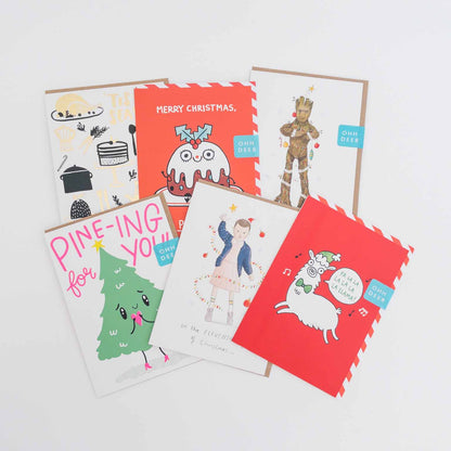 Κάρτες Χριστουγεννιάτικες Mystery Bundle των 5