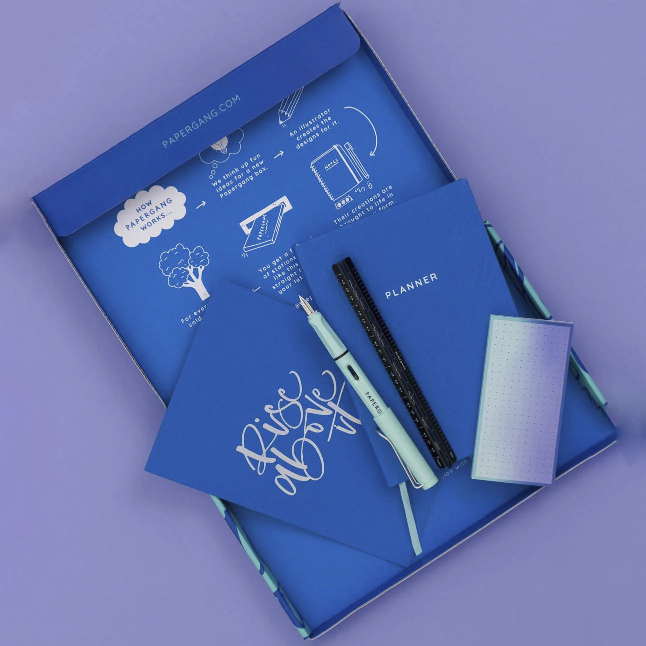 Rise Above Stationery Box