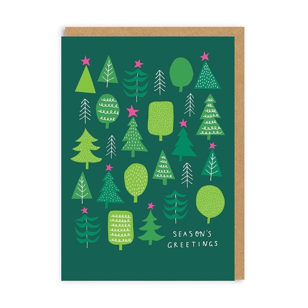 Seasons Greetings χριστουγεννιάτικη κάρτα