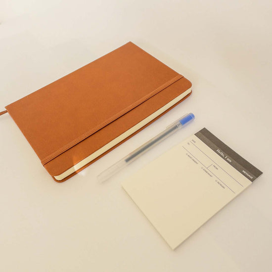 Stationery Set Brown