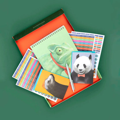 The Menagerie Stationery Box