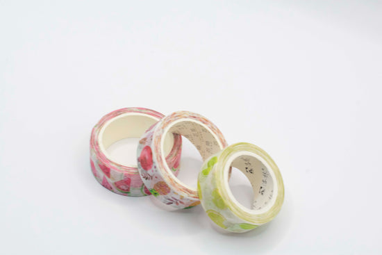 Washi tape φρούτα