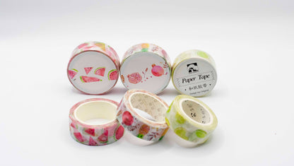 Washi tape φρούτα