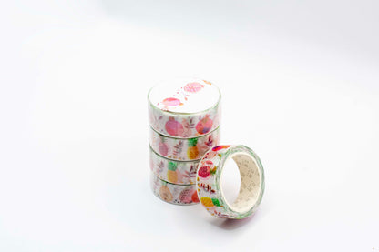 Washi tape pomegranate
