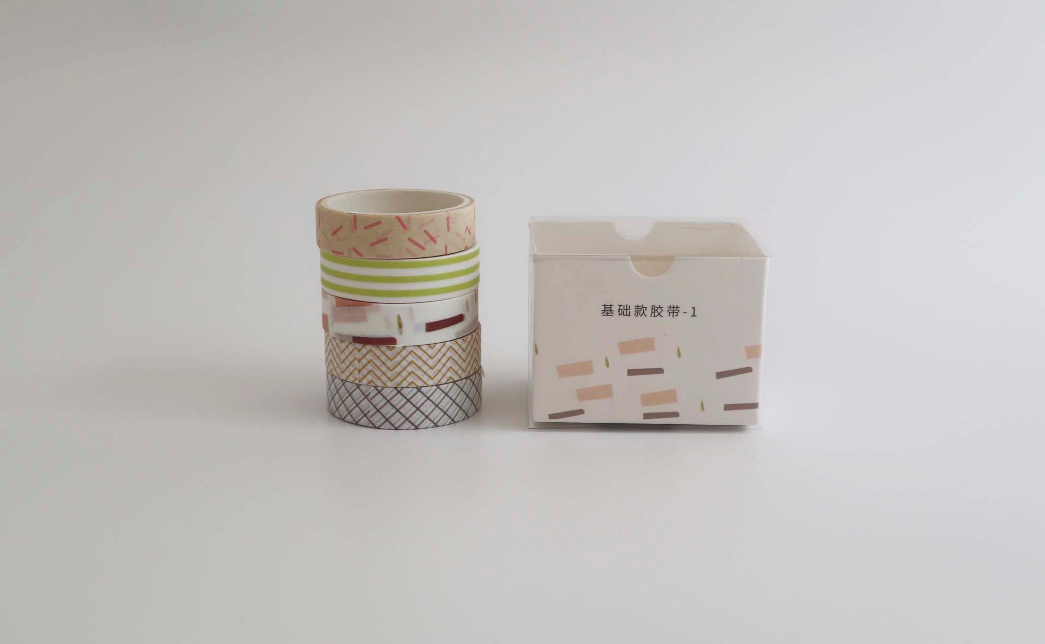 Washi tape set 5 τεμαχίων