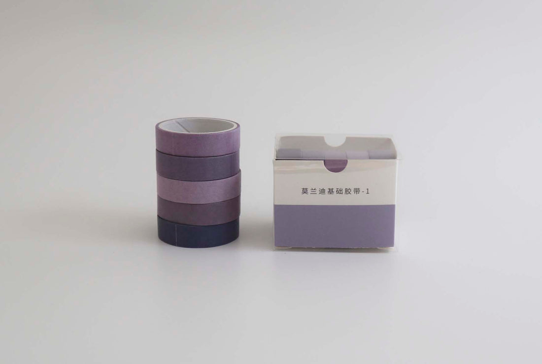 Washi tape set 5 τεμαχίων