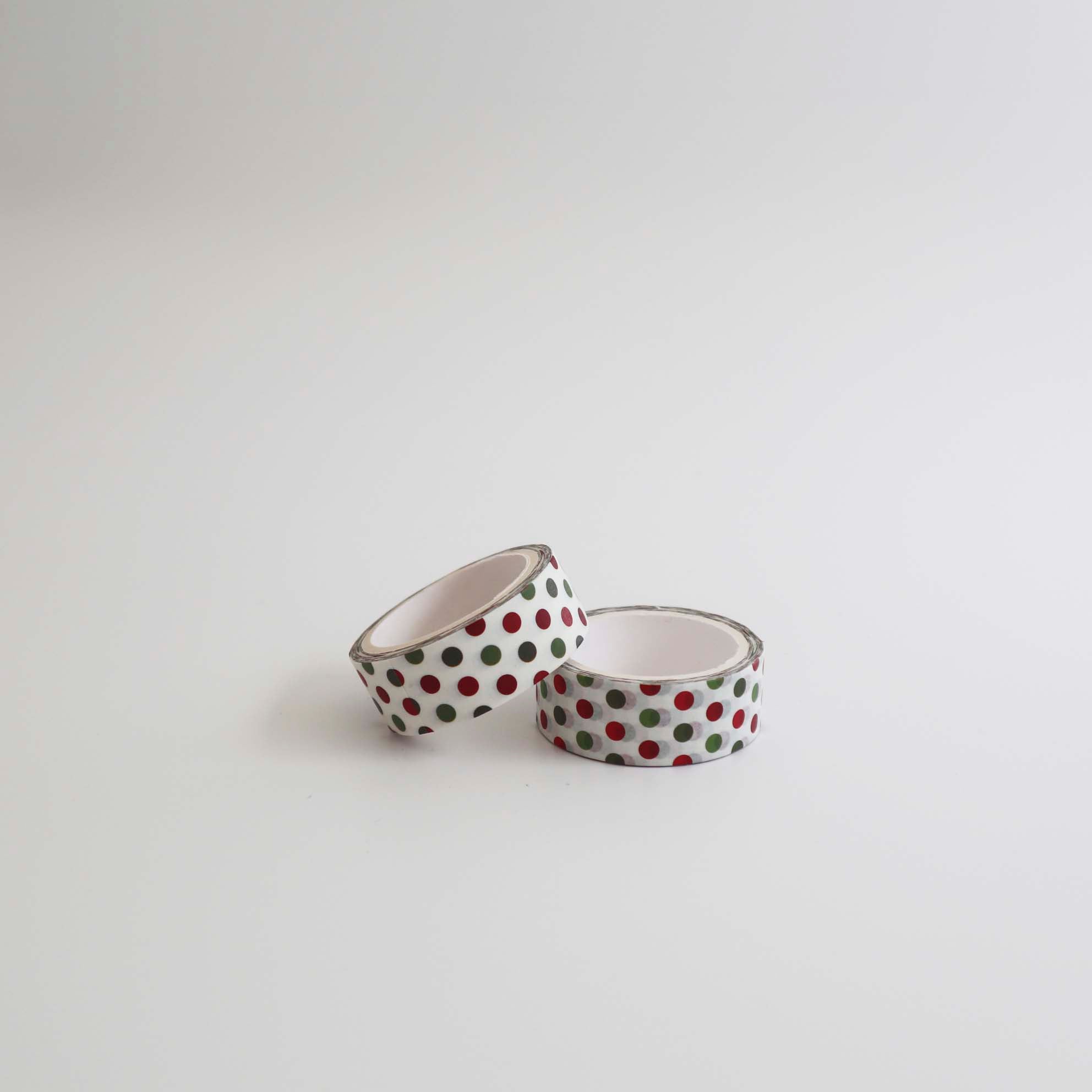 Washi tape Xmas μεγάλο πουά