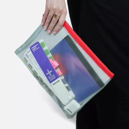 Κασετίνα mesh fabric Μεγάλη 31 x 23 cm