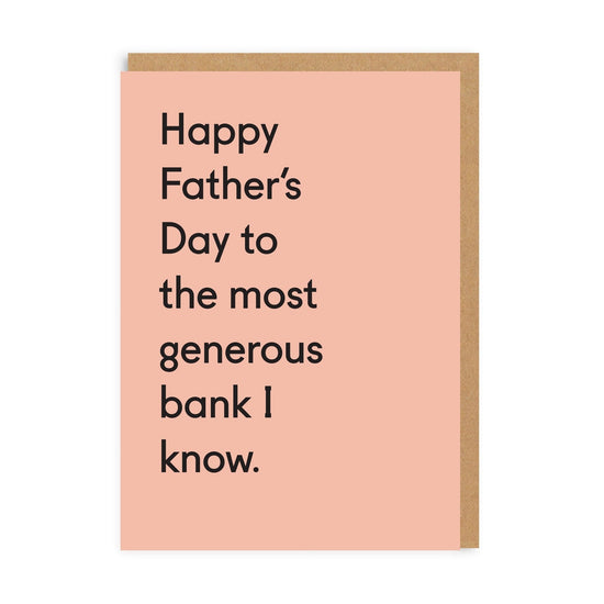 Super Dad Card